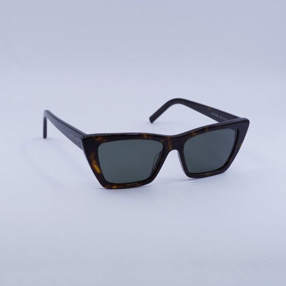 ?️New Saint Laurent SL276 MICA 002 Sunglasses - Dark Havana Frame, Grey Lenses main image 10